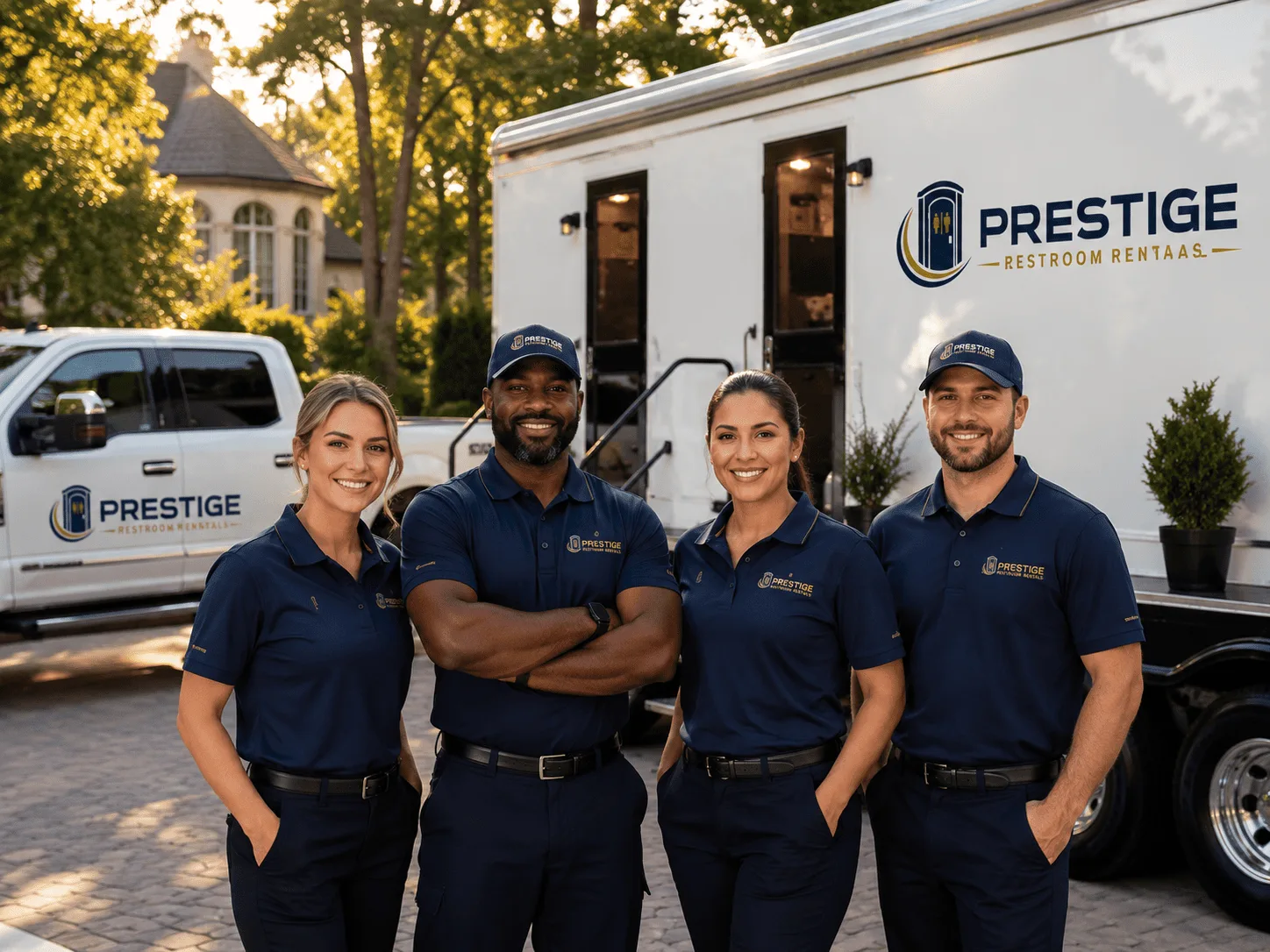 Trusted Luxury Portable Restrooms company in Martin, MI
